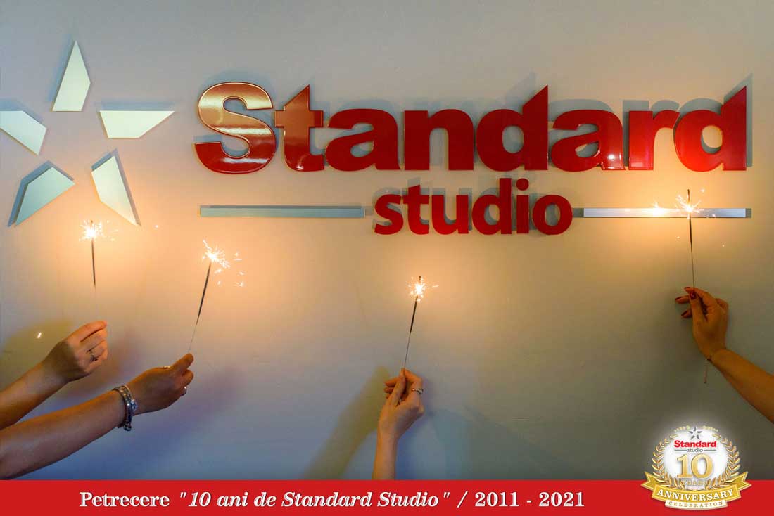 10 ani de existenta pe piata din Romania Standard Studio
